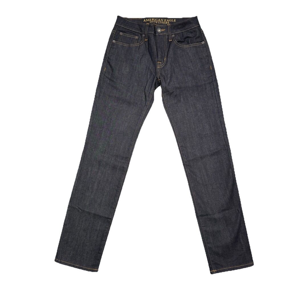 American Eagle Extreme Flex Jeans Young Mens 28x32 Measure 28x31 Slim Straight